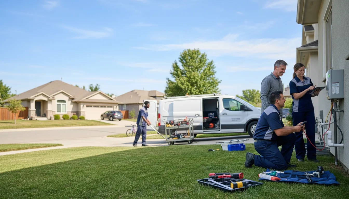 Tankless water heater service in Chalfont, PA